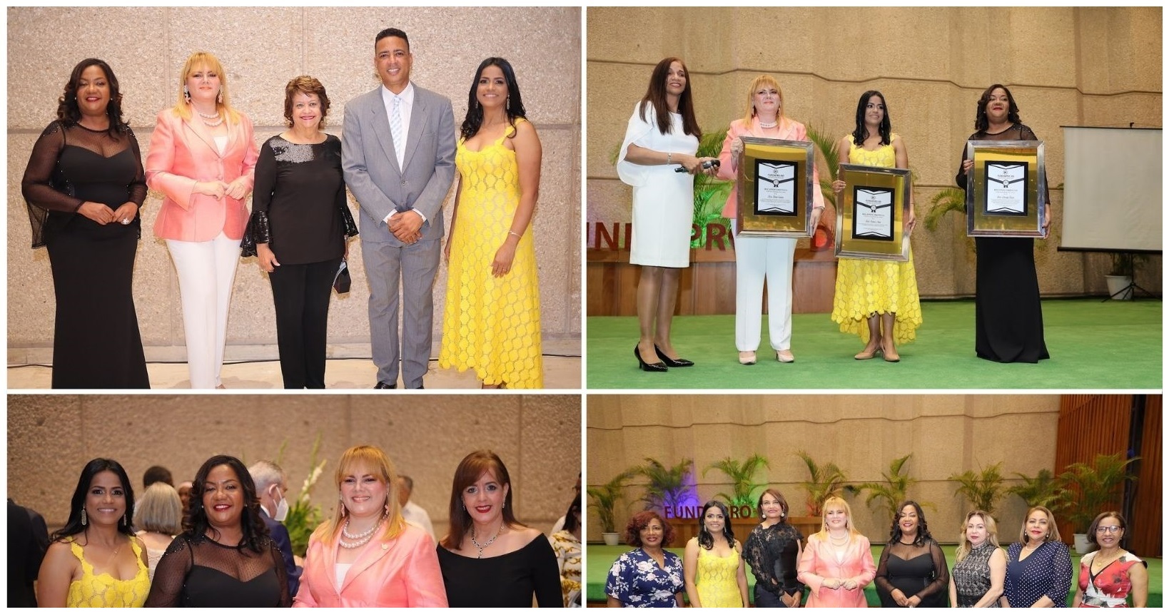 La presidenta de la Asociación Dominicana de Mujeres Empresarias (ADME), la Sra. Denisse Sánchez fue reconocida por su ejercicio ético y moral como profesional. 